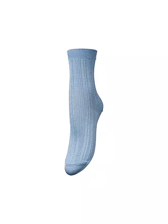 BECKSÖNDERGAARD | Socken GLITTER DRAKE Angel Fall Blue | 